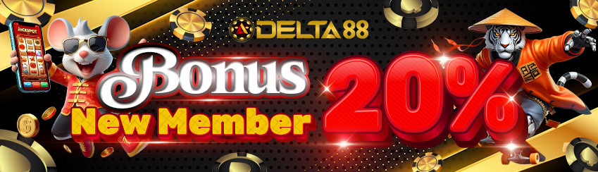 BONUS NEW MEMBER 20%